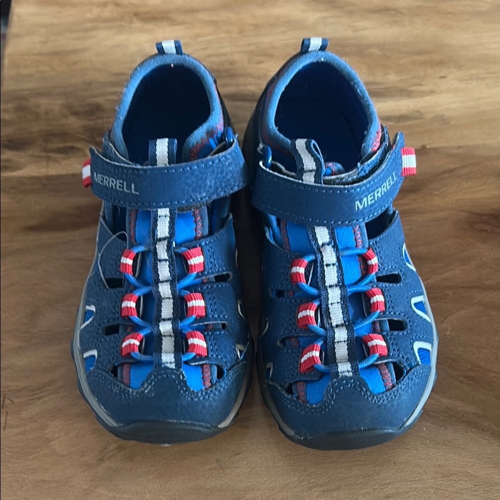 Merrell Kids Blue Outdoor Sandals